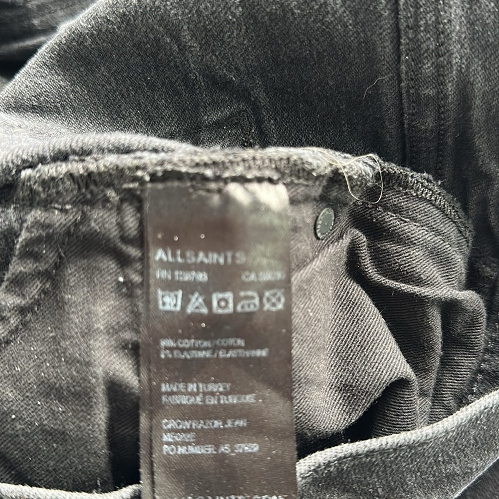 All Saints Men Razor Skinny Jeans - Picture 5 of 5
